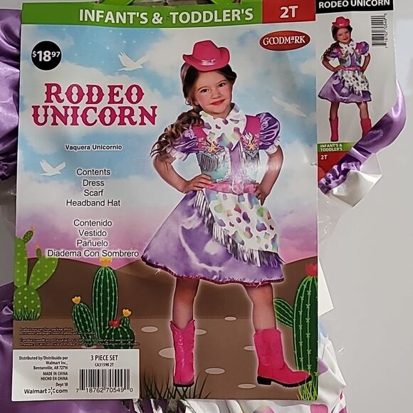 NWT Rodeo Unicorn Costume - Picture 1 of 4
